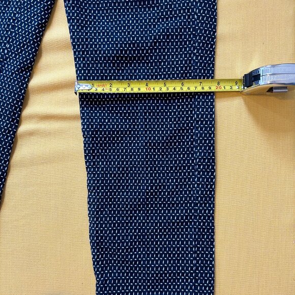 Banana Republic - Blue w/ Small White Stripes High-Water Pants - 8W - Picture 8 of 8